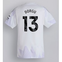 Stroje piłkarskie Manchester United Patrick Dorgu #13 Koszulka Wyjazdowej 2025-26 Krótki Rękaw